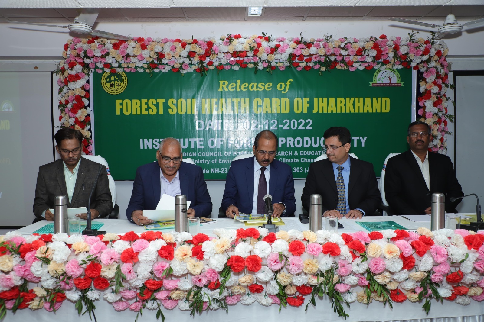 Release of Forest Soil Health Card of Jharkhand