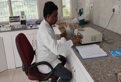 Analysis of soil samples